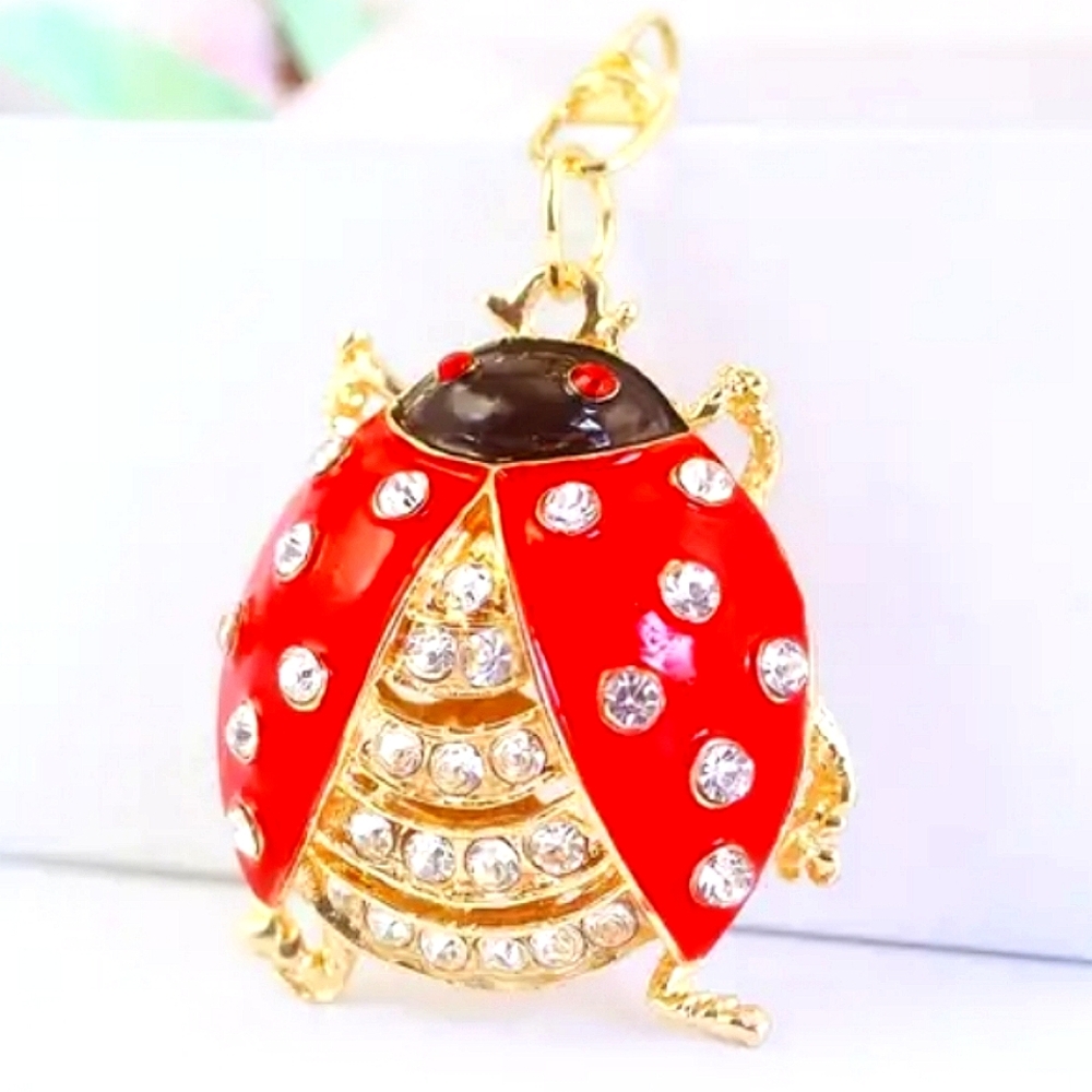 Ladybug Purse Charm